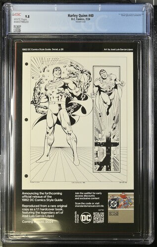 Harley Quinn #40 Leirix Cover CGC 9.8