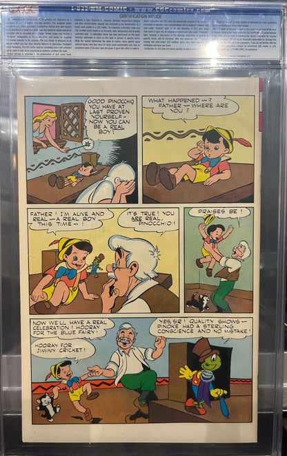 Wonderful Adventures of Pinocchio 1982 CGC 9.8