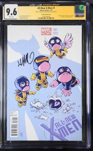 All-New X-Men #1 Skottie Young Variant SIGNED by Skottie Young CGC 9.6 Authentic