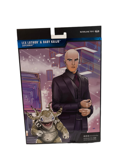 McFarlane Lex Luther and Baby Kaiju DC Multiverse Superman Movie