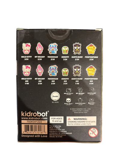 Kidrobot Hello Kitty and Friends Tokyo Speed Enamal Mystery Keychains