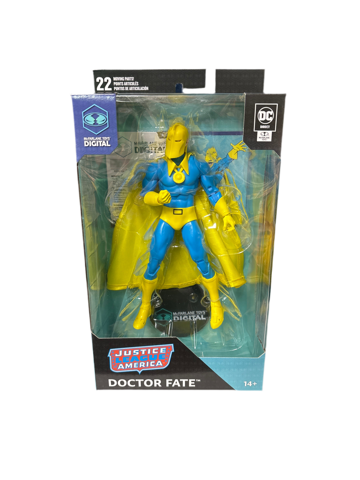 McFarlane DC Direct Silver Age Doctor Fate Digital Collectible 7in Figure