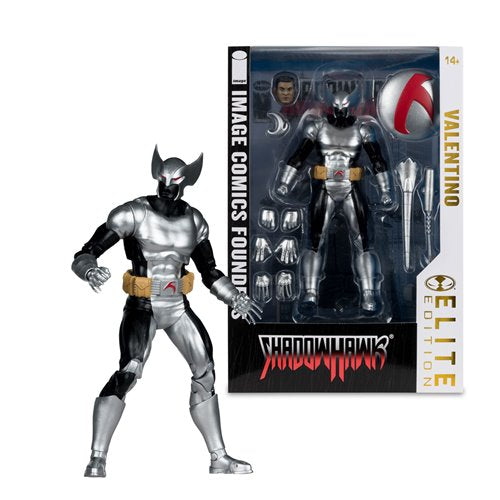 McFarlane - ShadowHawk Image Comics Founders Series McFarlane Elite Edition 7-Inch Deluxe Action Figure