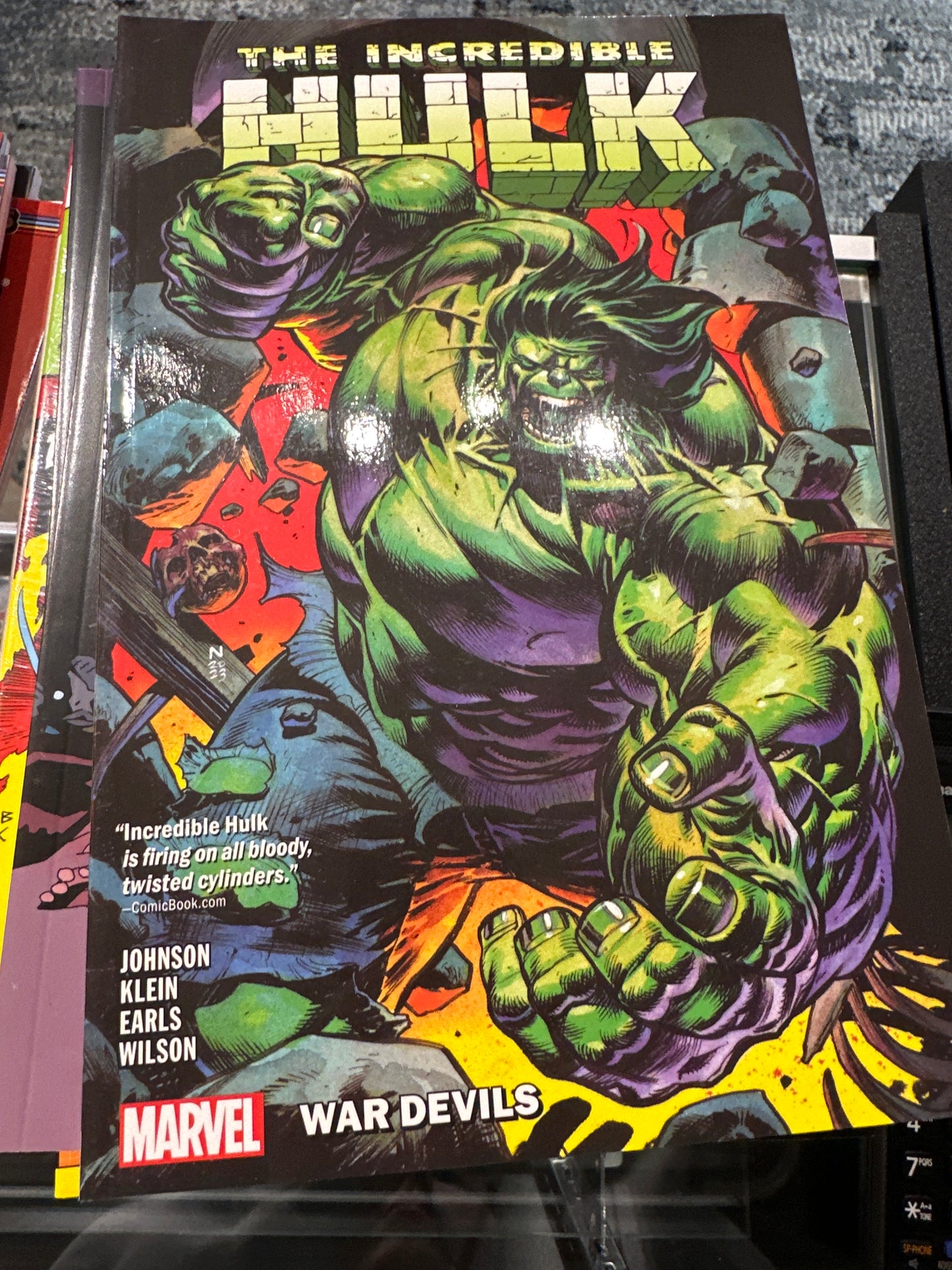 The Incredible Hulk: war devils