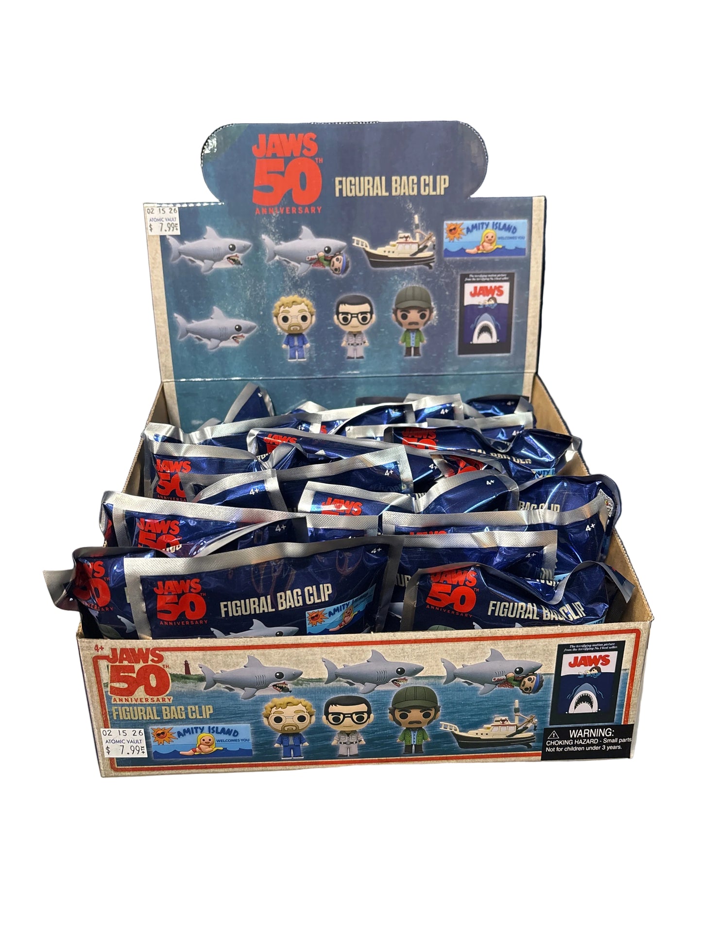 Jaws 50th Anniversary Figural Bag Clip