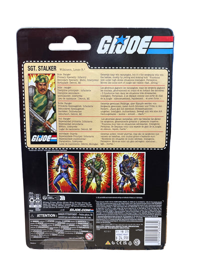Hasbro GI Joe Sergeant Stalker