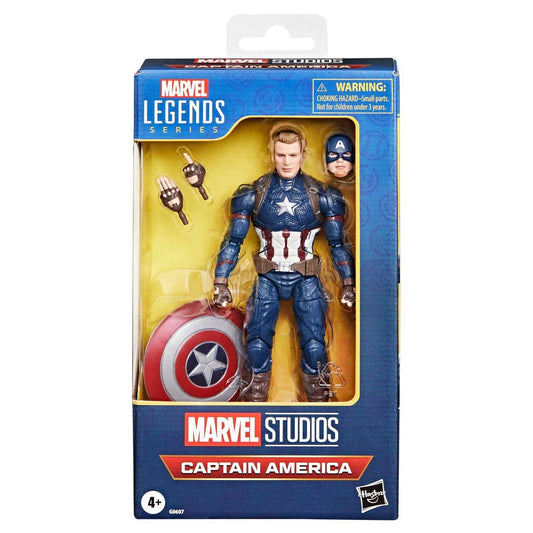 HASBRO - Avengers: Endgame Marvel Legends Series Captain America 6-Inch Action Figure
