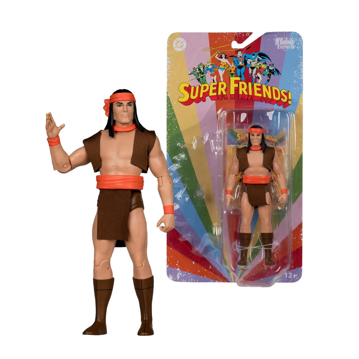 McFarlane - DC Retro Wave 17 Super Friends Apache Chief 6-Inch Scale Action Figure