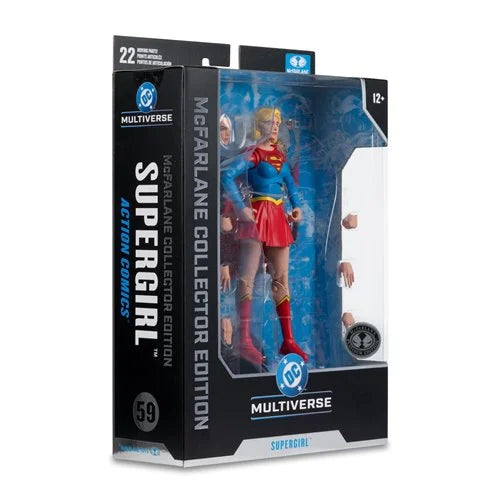 DC Multiverse McFarlane Collector Edition Wave 14 Supergirl Action Comics #59 7-Inch Scale Action Figure Chase