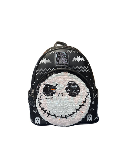 Loungefly TNBC Jack Skellington Reversible Mini Backpack