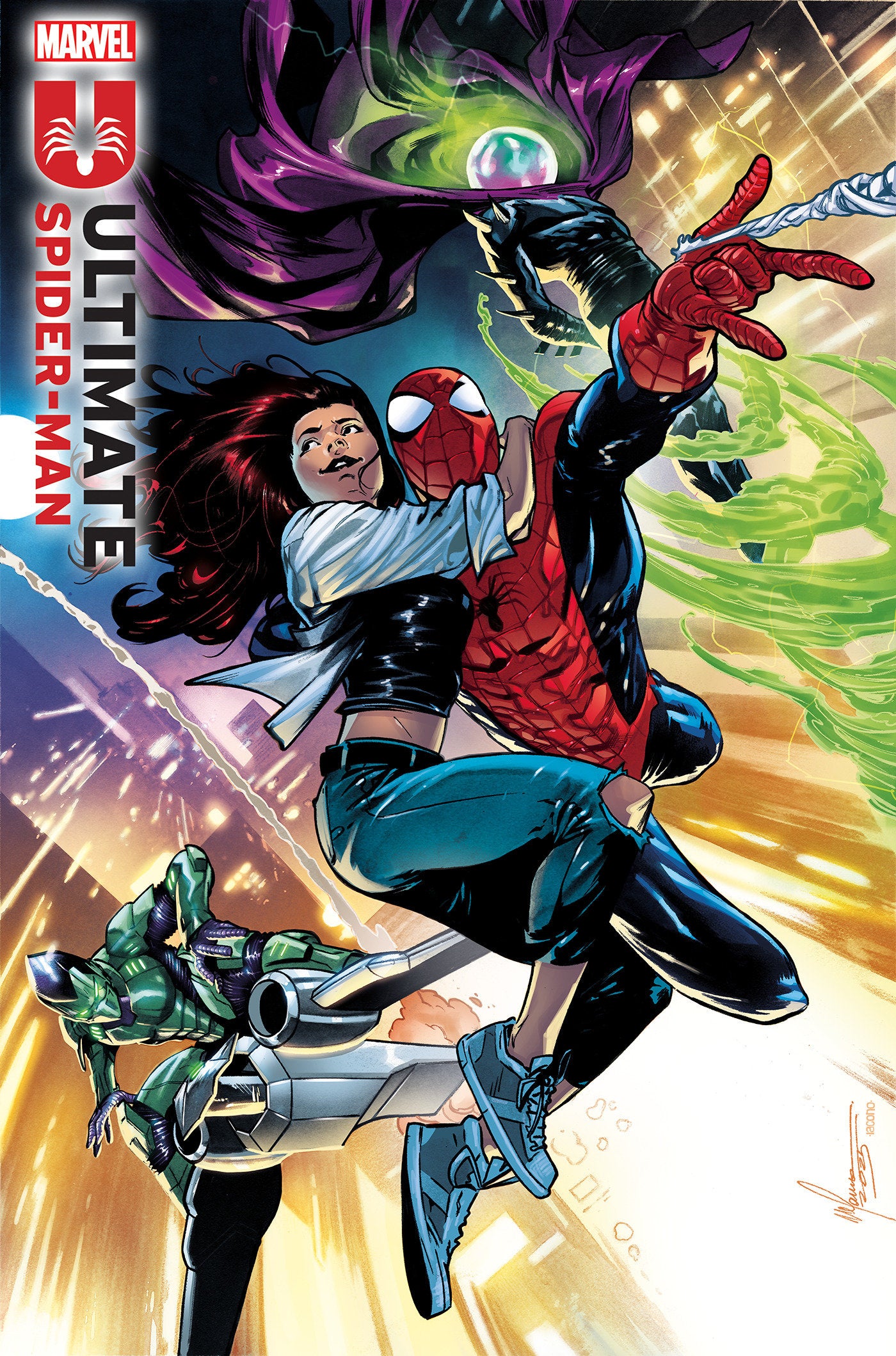 Ultimate Spider Man #21 Francesco Manna Variant