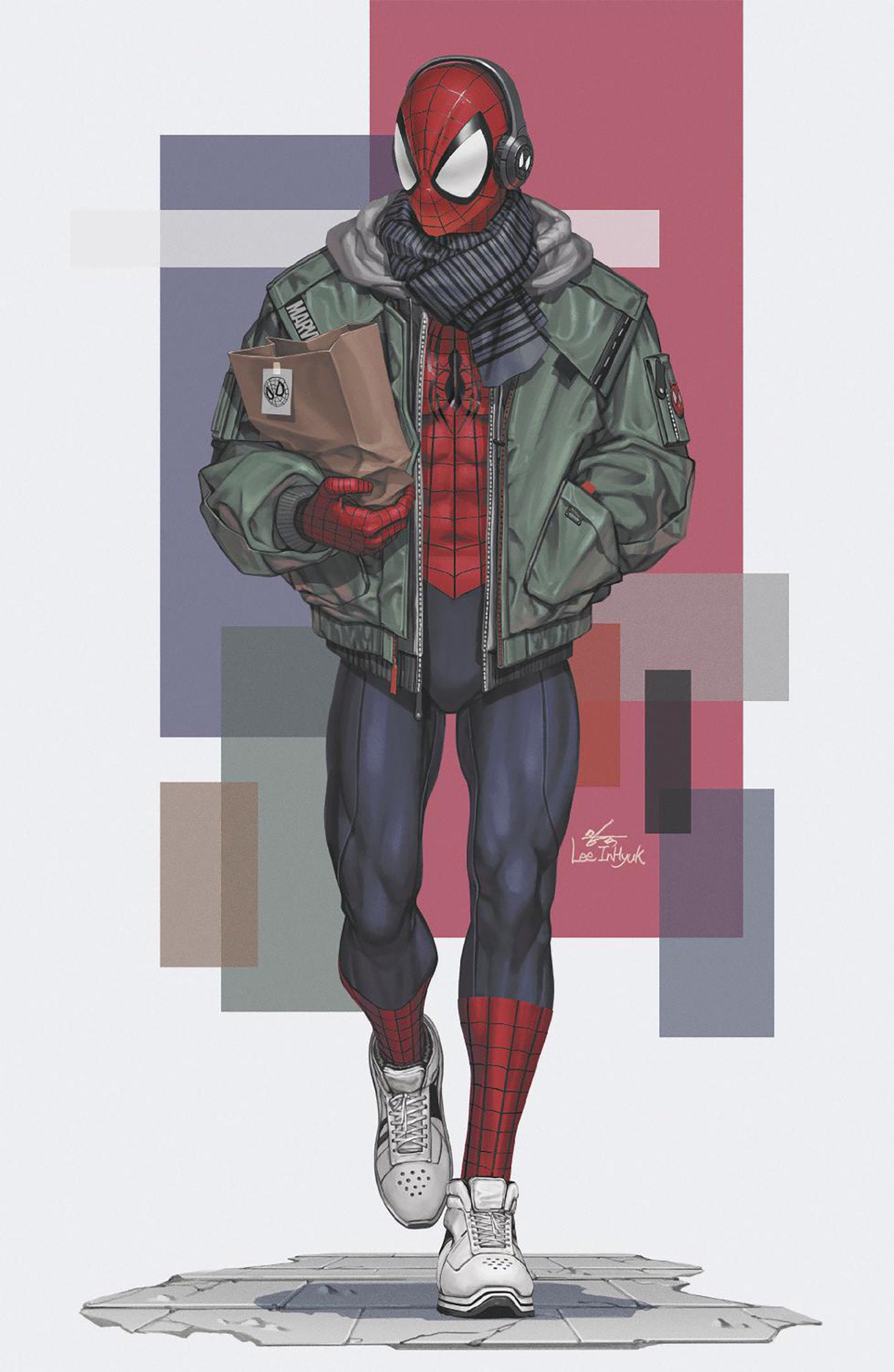 Amazing Spider-Man #15 Inhyuk Lee Street Verse Full Art Variant