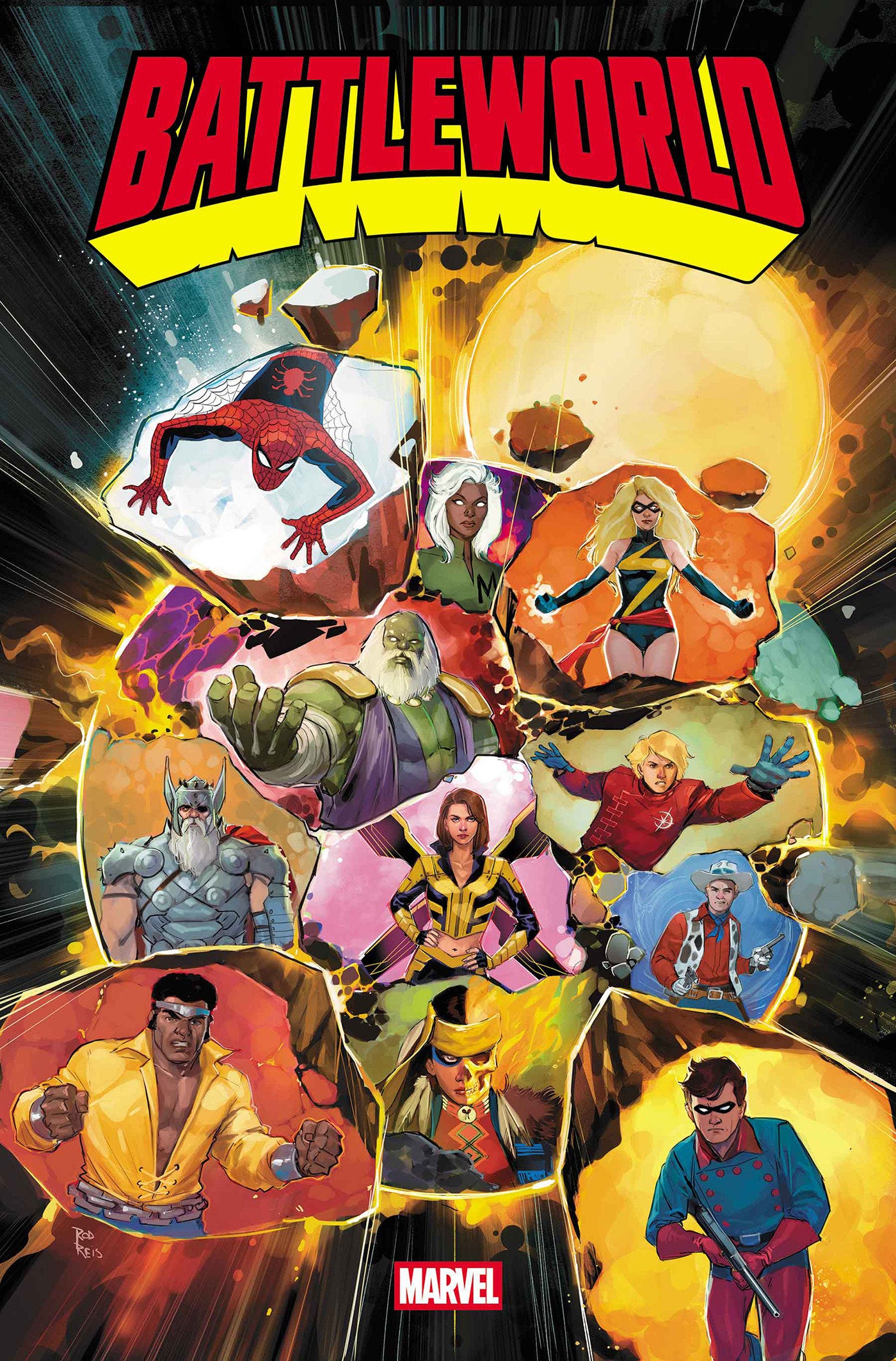 Battleworld #1 Rod Reis Promo Variant