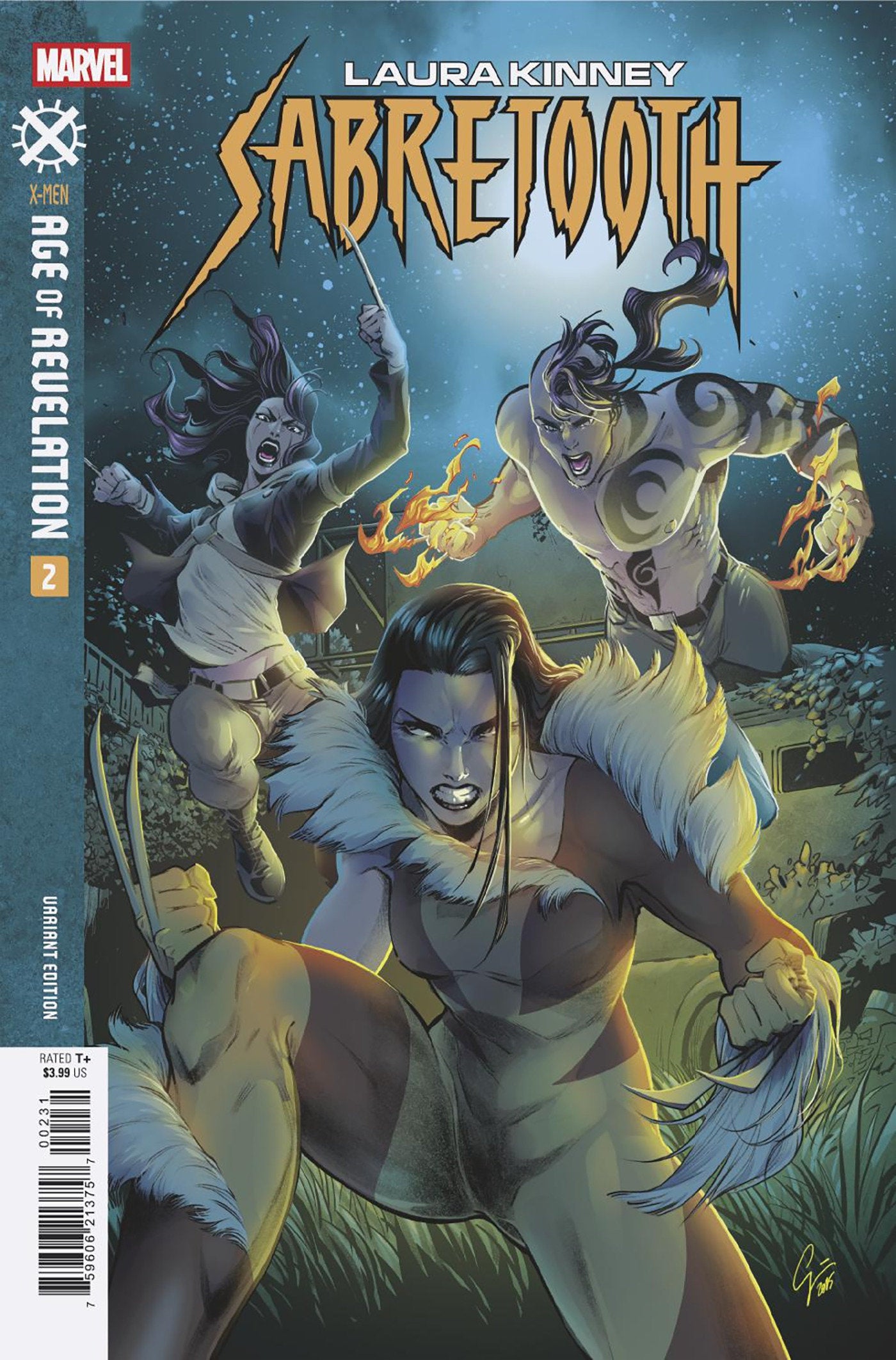 Laura Kinney: Sabretooth #2 Jacopo Camagni Variant [AOR]