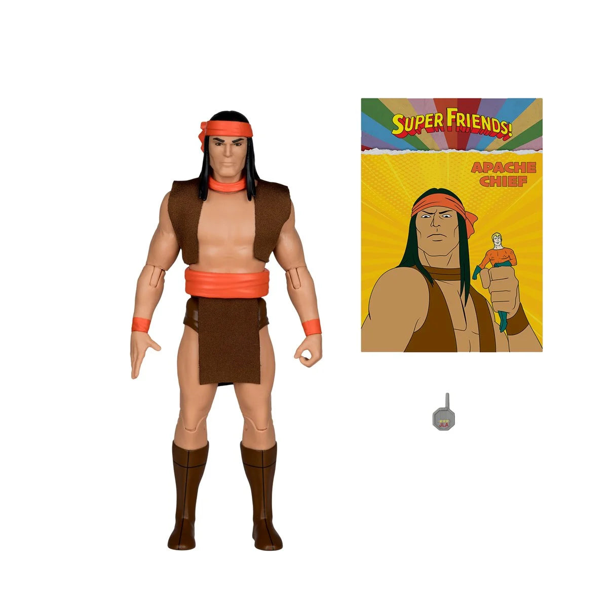 McFarlane - DC Retro Wave 17 Super Friends Apache Chief 6-Inch Scale Action Figure
