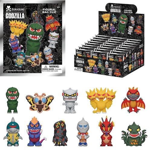 Monogram - Godzilla x Tokidoki 3D Foam Bag Clip