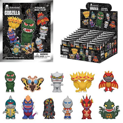 Monogram - Godzilla x Tokidoki 3D Foam Bag Clip