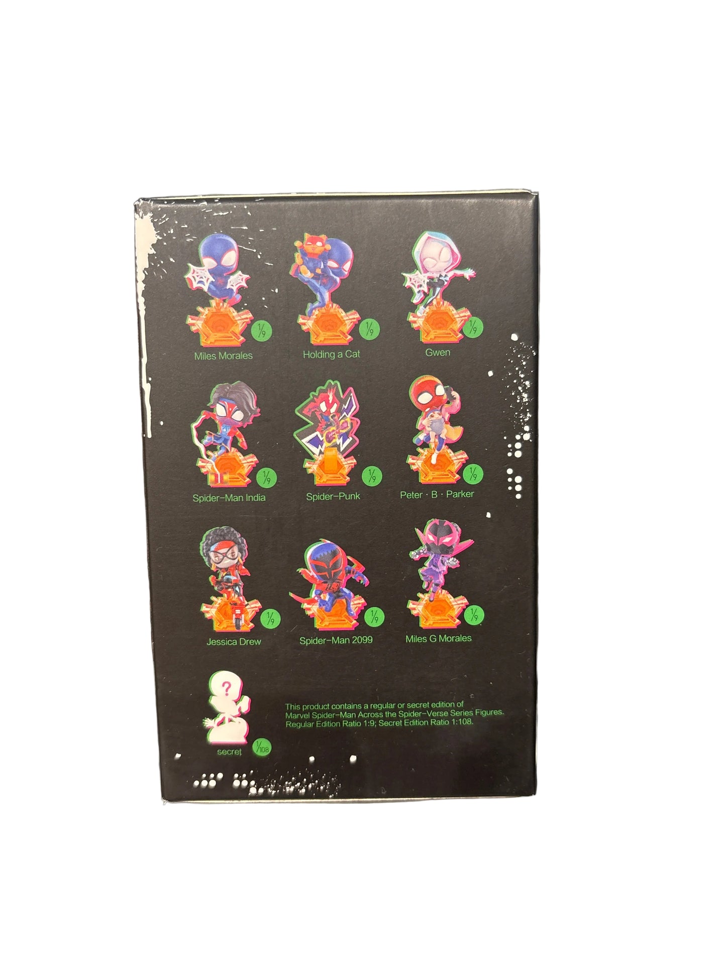 Popmart Spiderman Across the Spiderverse Series Figural Blind Box