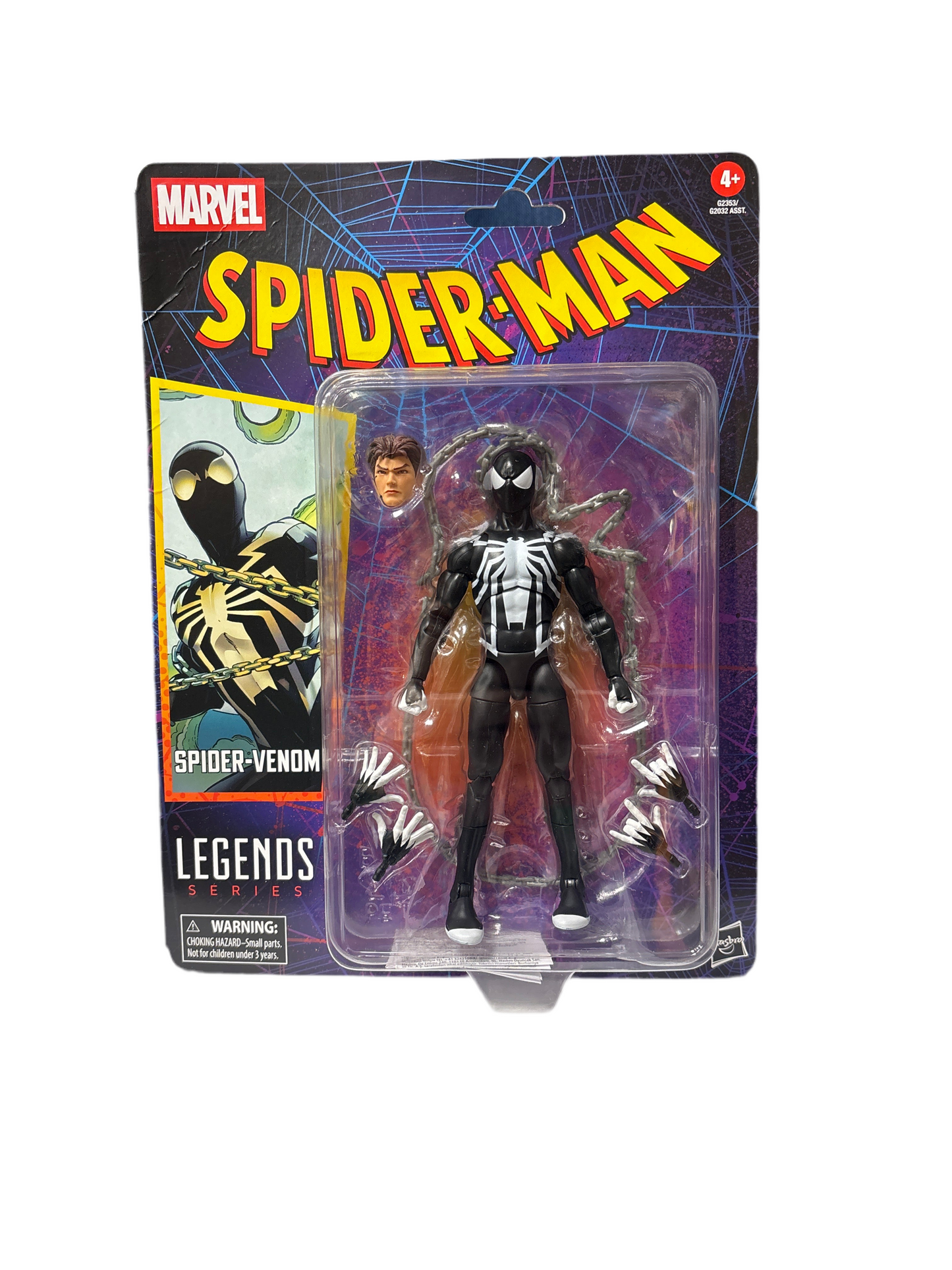 Hasbro Marvel Legends Series Spider-Man Spider-Venom Figure