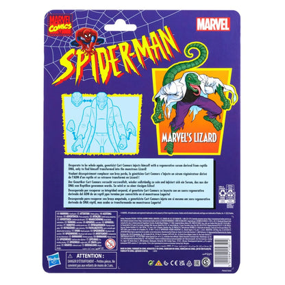 HASBRO - Spider-Man Retro Marvel Legends Lizard 6-Inch Action Figure