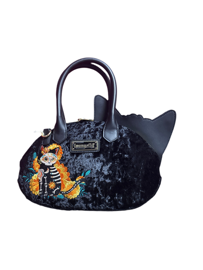 Loungefly Dia De Los Muertos Cat Cross Body Bag