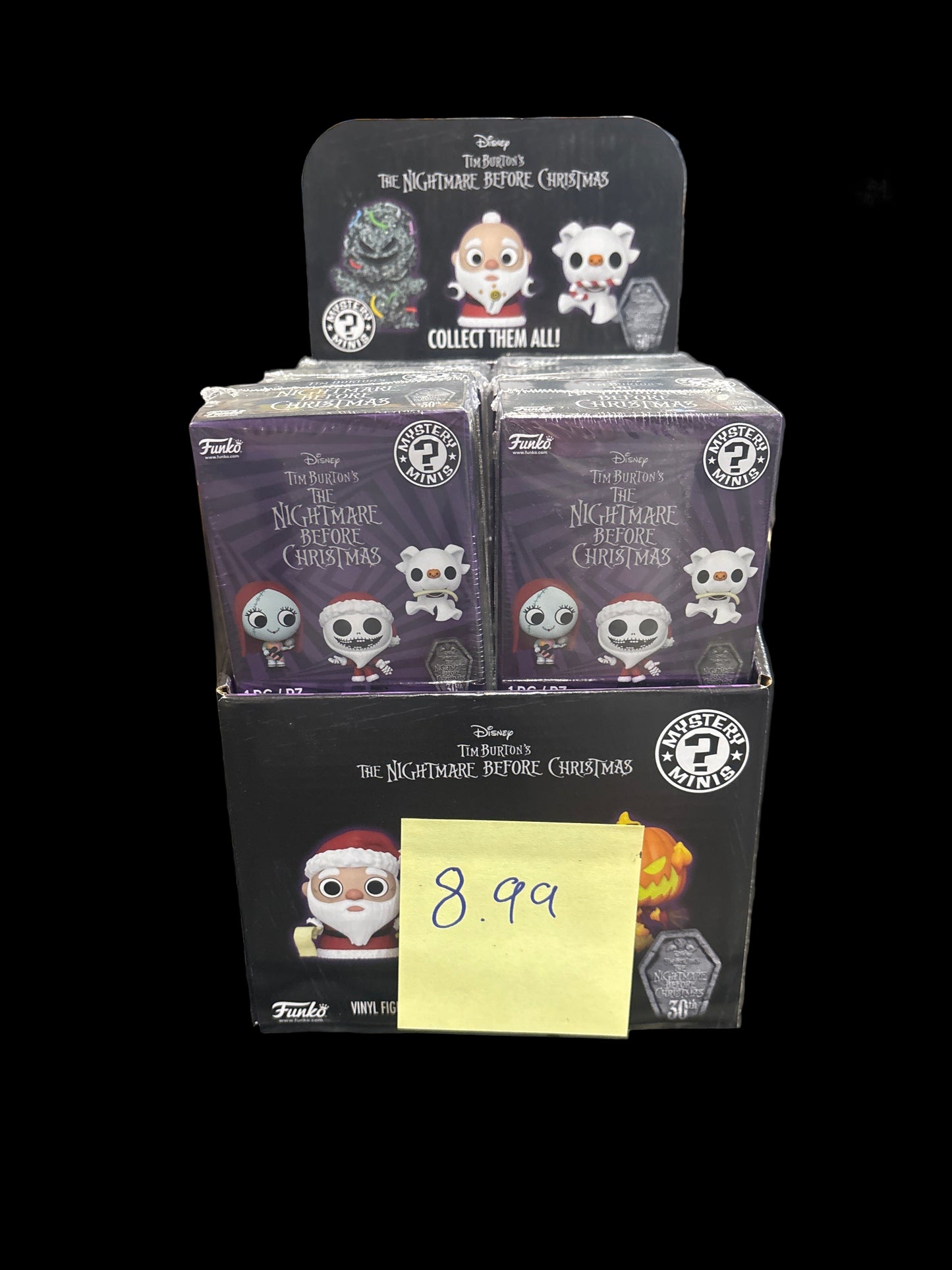 Funko The Nightmare Before Christmas 30th Anniversary Mystery Minis