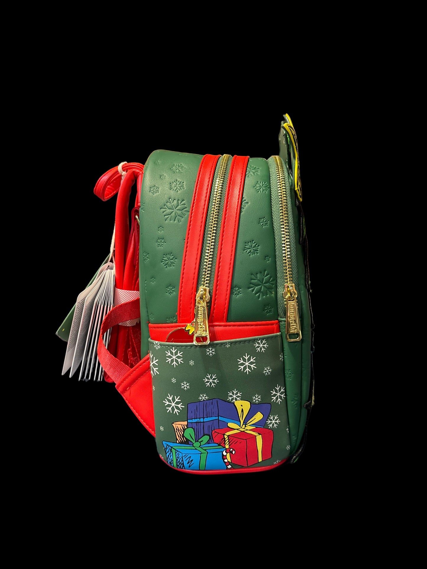 Loungefly Dr Suess Grinch Holiday Tree Light Up Mini Backpack