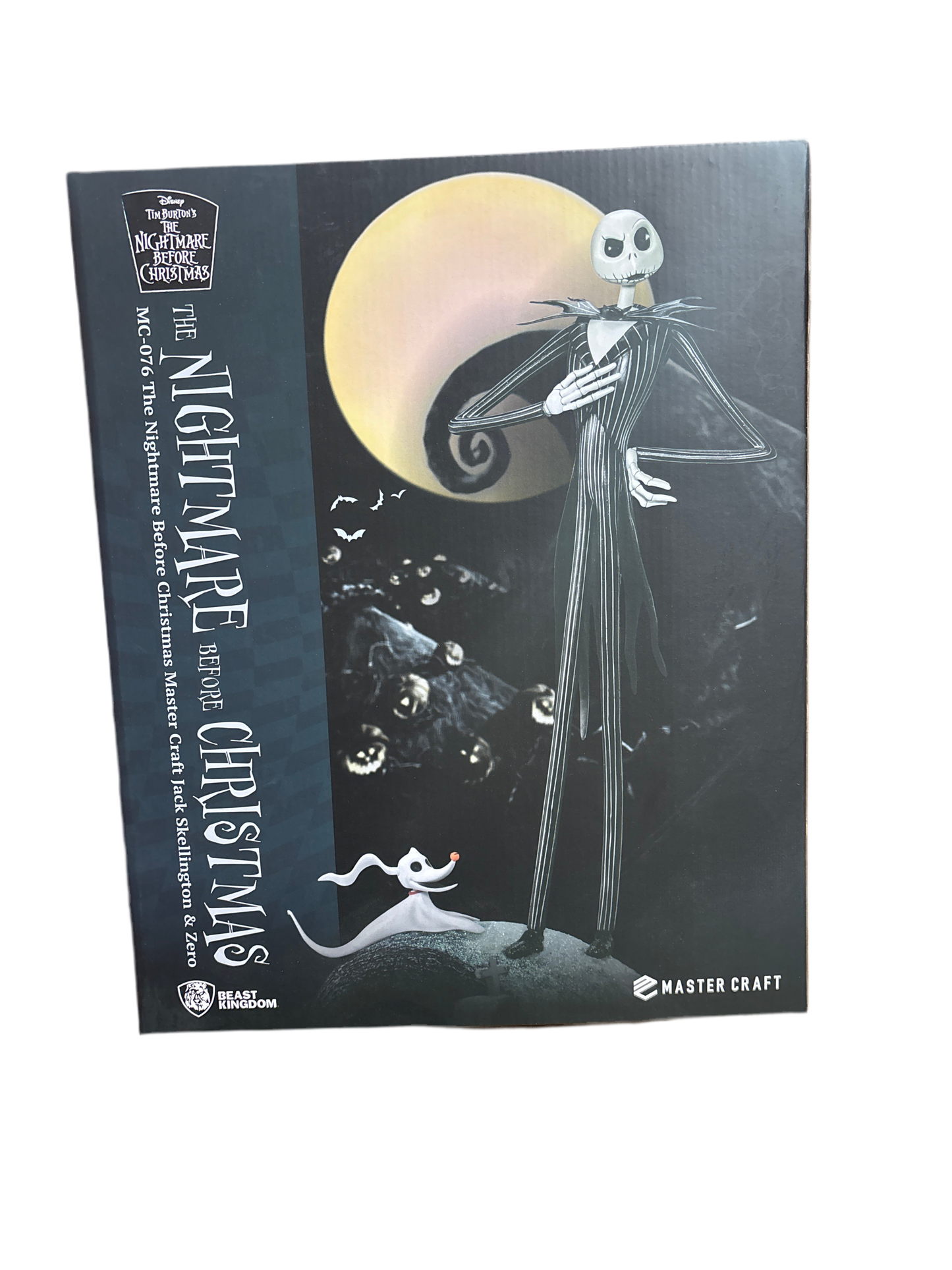 MC-076 The Nightmare Before Christmas Master Craft Jack Skellington & Zero
