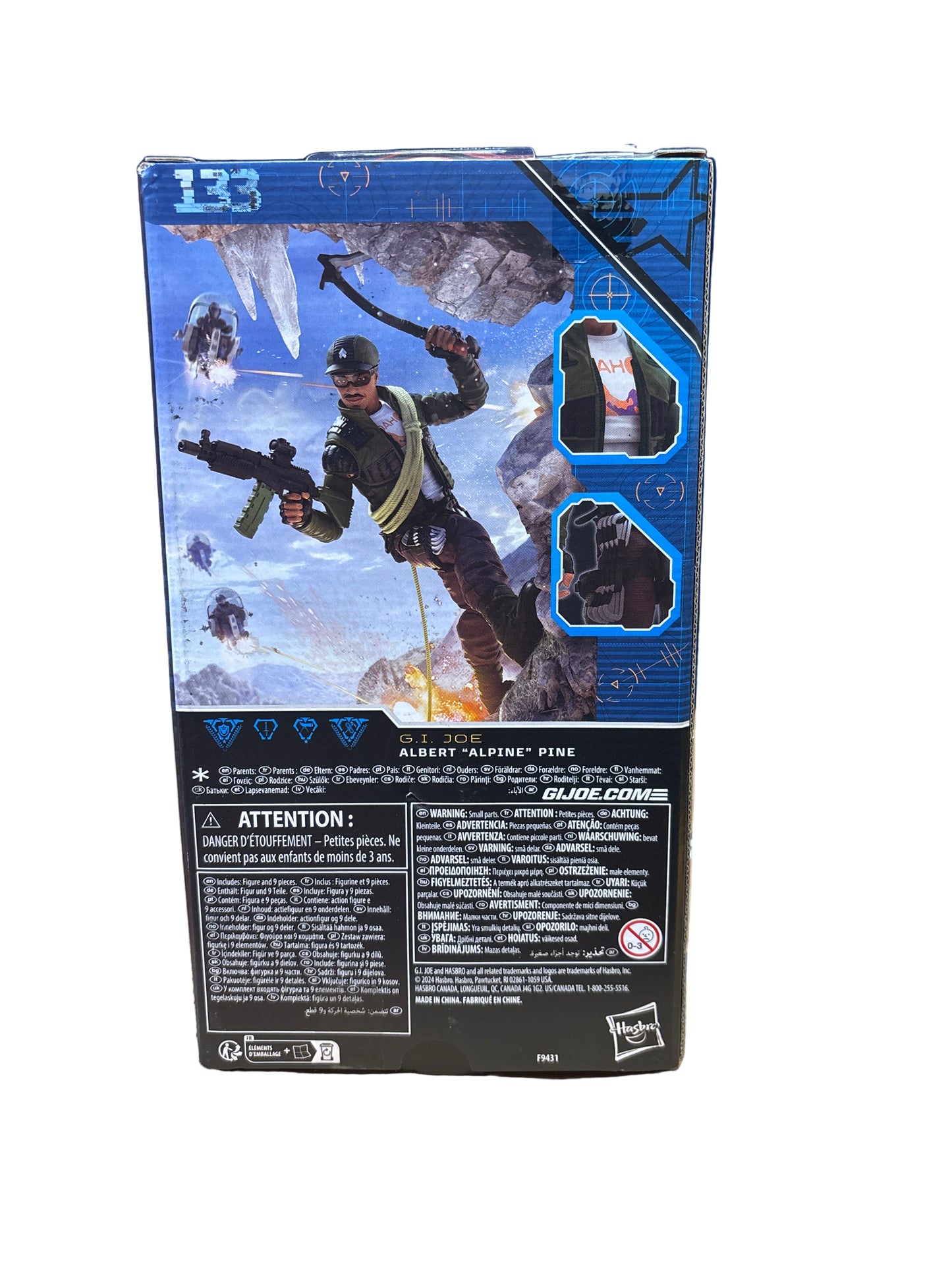 Hasbro GI Joe Albert “Alpine” Pines Classified Series