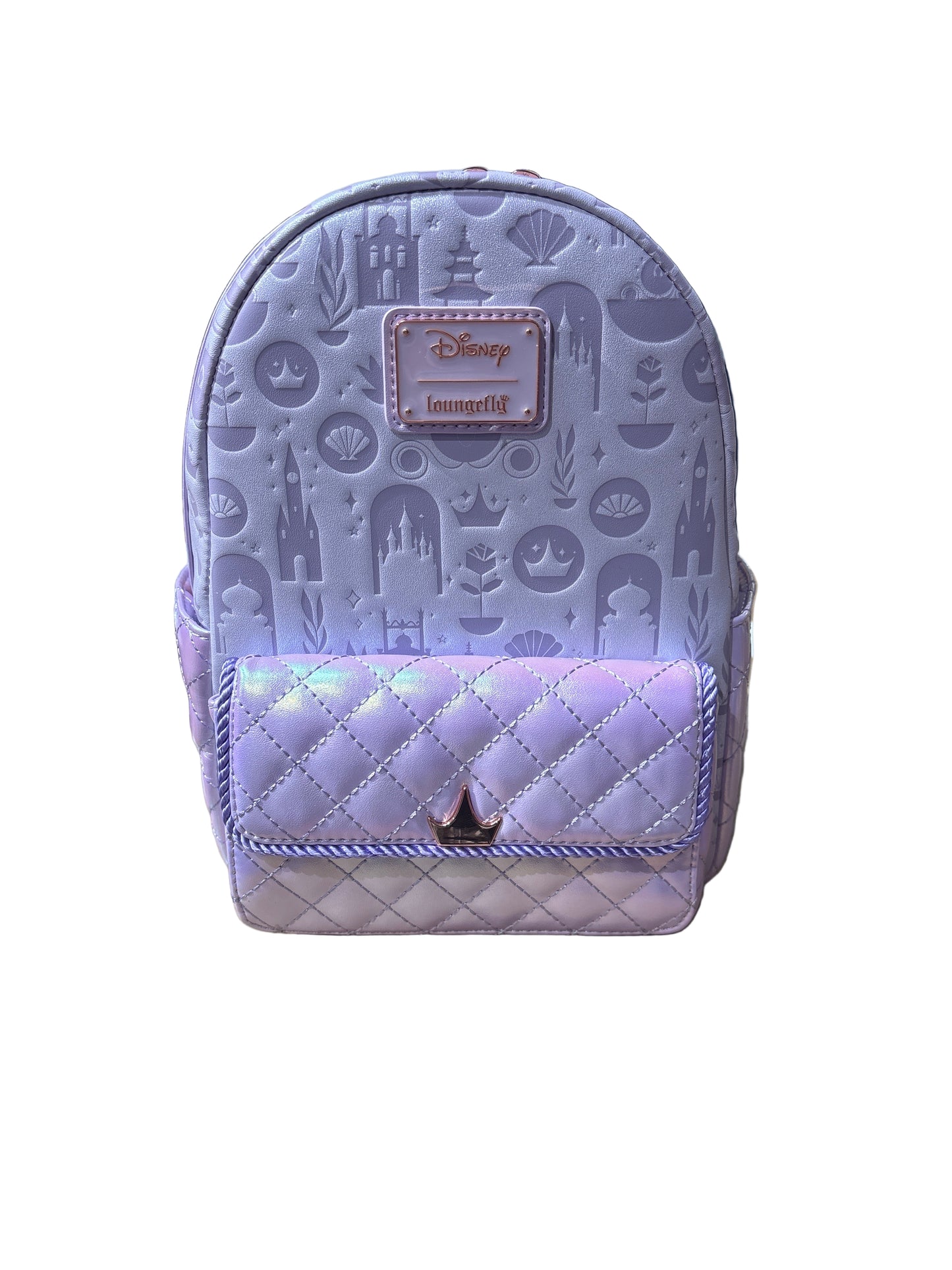 Loungefly Walt Disney Princess Iridescent Mini Backpack
