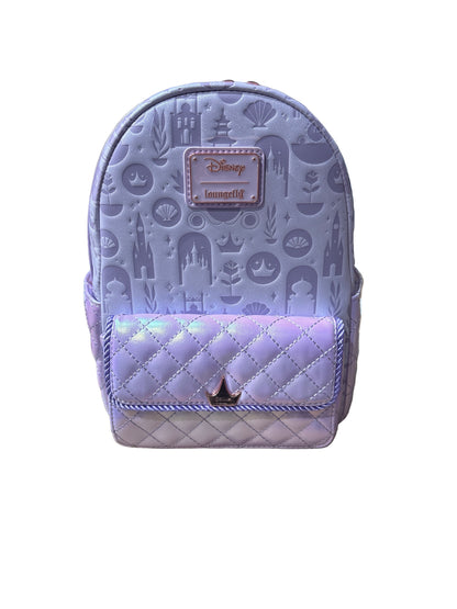 Loungefly Walt Disney Princess Iridescent Mini Backpack
