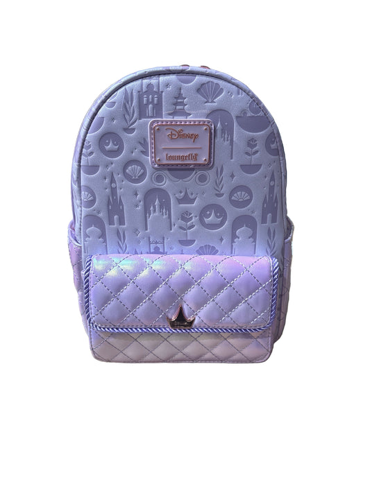 Loungefly Walt Disney Princess Iridescent Mini Backpack