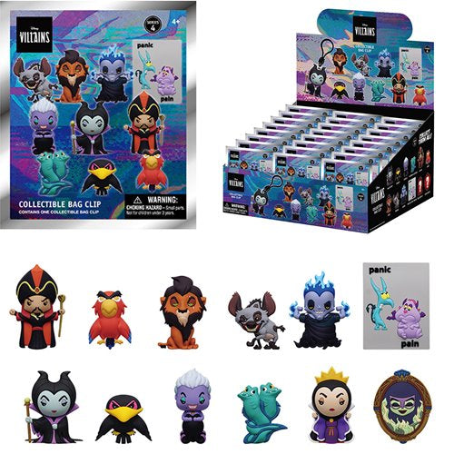 Monogram - Disney Villains Series 4 3D Foam Bag Clip