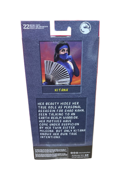 McFarlane Toys Mortal Kombat Klassic Kitana Platinum Edition