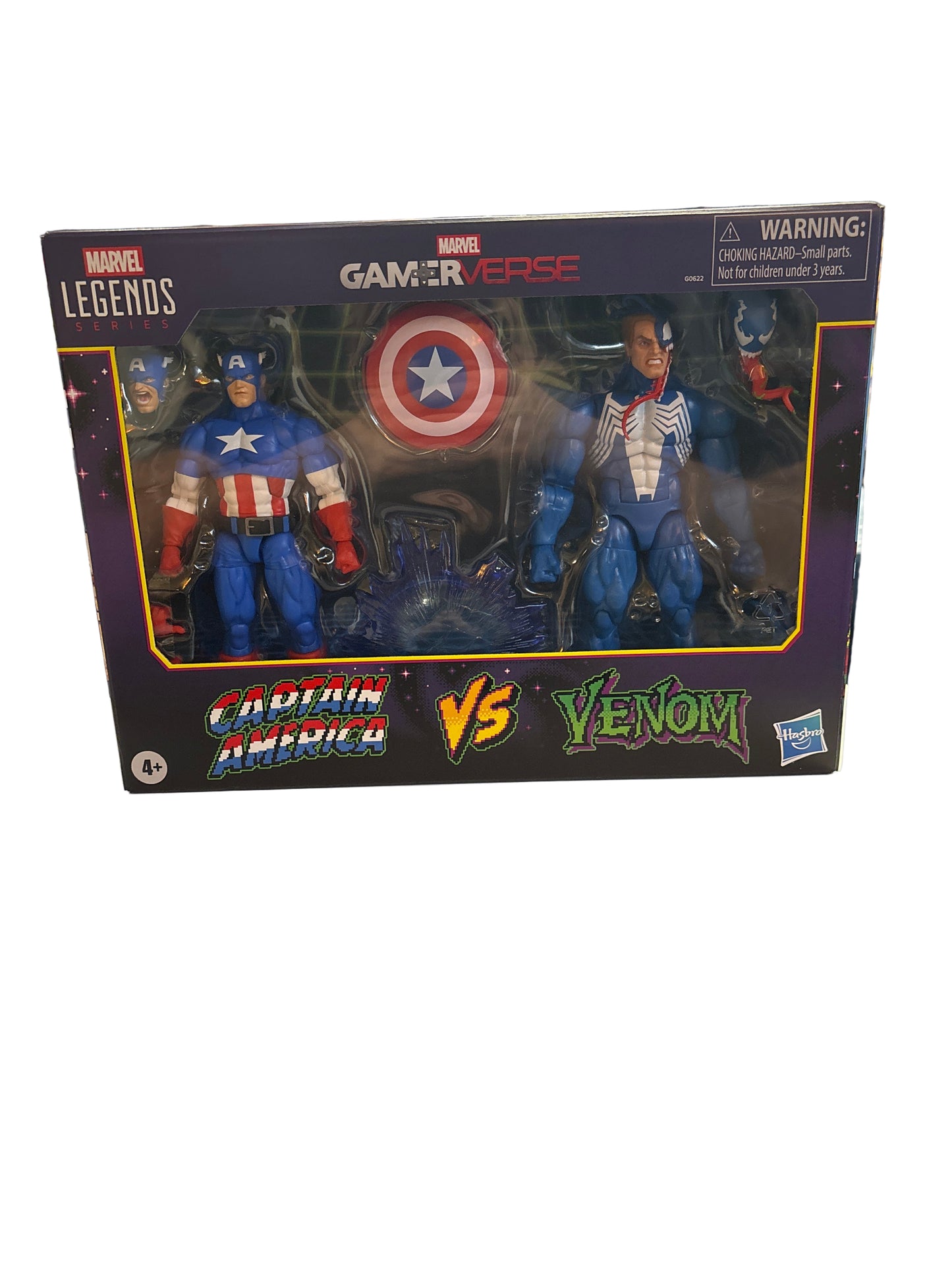 Hasbro Marvel Legends Gamerverse Captain America vs Venom