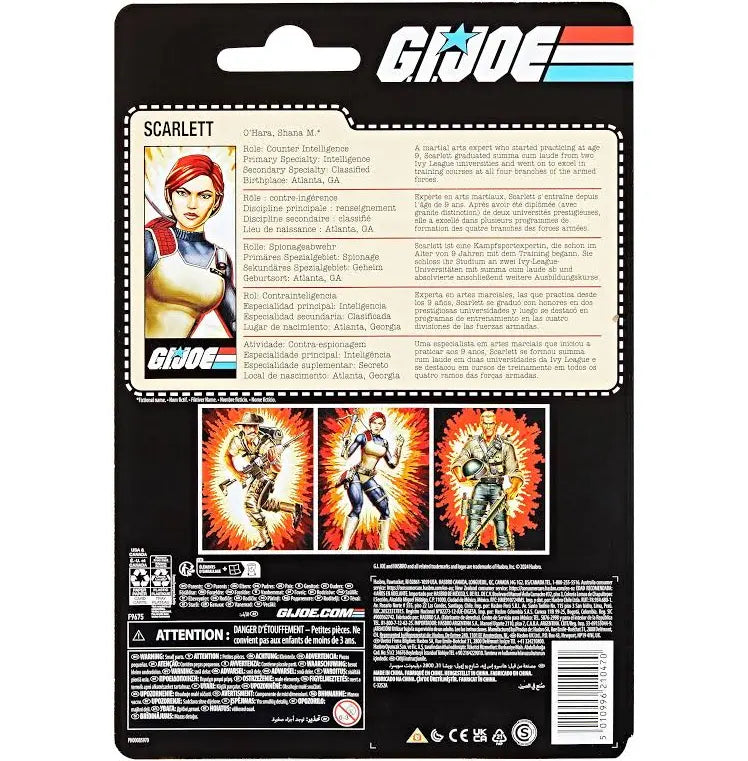 Hasbro GI Joe Classified Series Scarlett