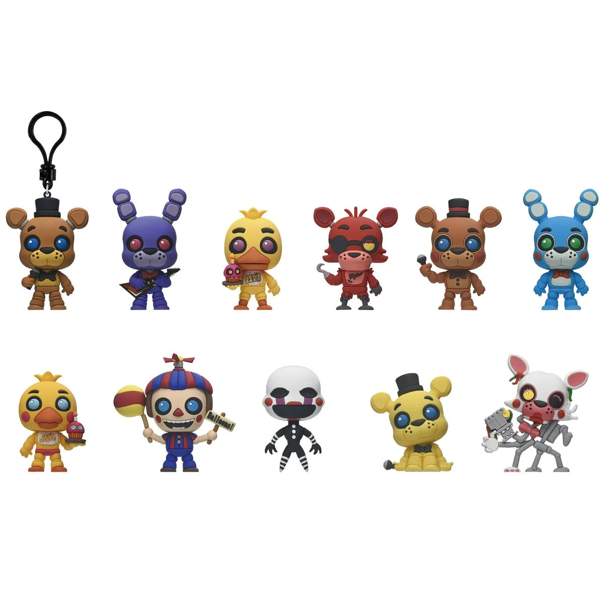 Monogram - Five Nights at Freddy's 3D Foam Bag Clip