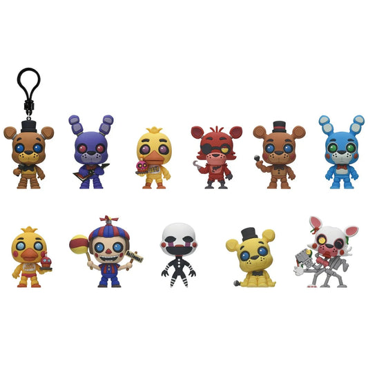 Monogram - Five Nights at Freddy's 3D Foam Bag Clip