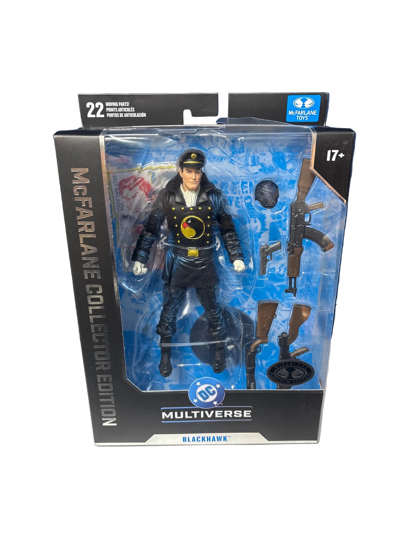 McFarlane DC Multiverse Blackhawk Platinum Edition Figure