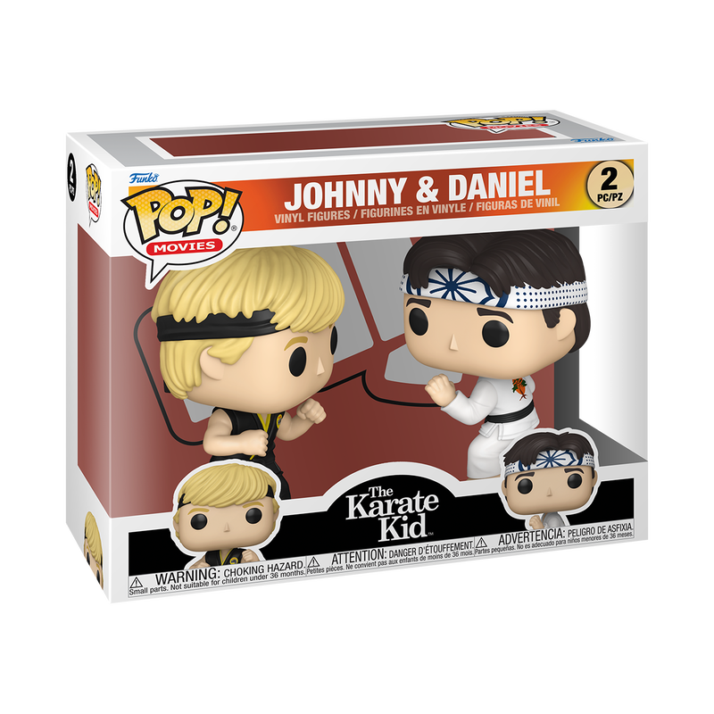 Funko - The Karate Kid Johnny & Daniel Funko Pop! Vinyl Figure 2-Pack