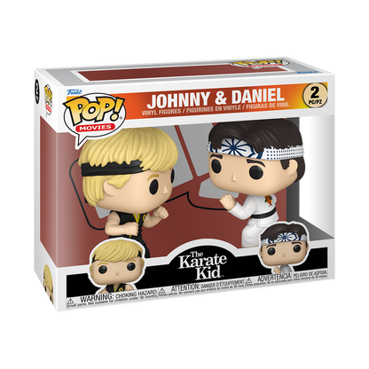 Funko - The Karate Kid Johnny & Daniel Funko Pop! Vinyl Figure 2-Pack