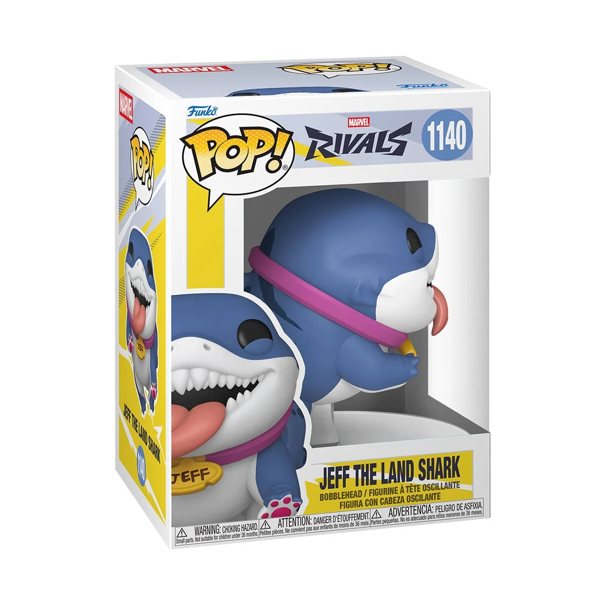 Funko - Marvel Rivals Jeff the Land Shark Funko Pop! Vinyl Figure #1140