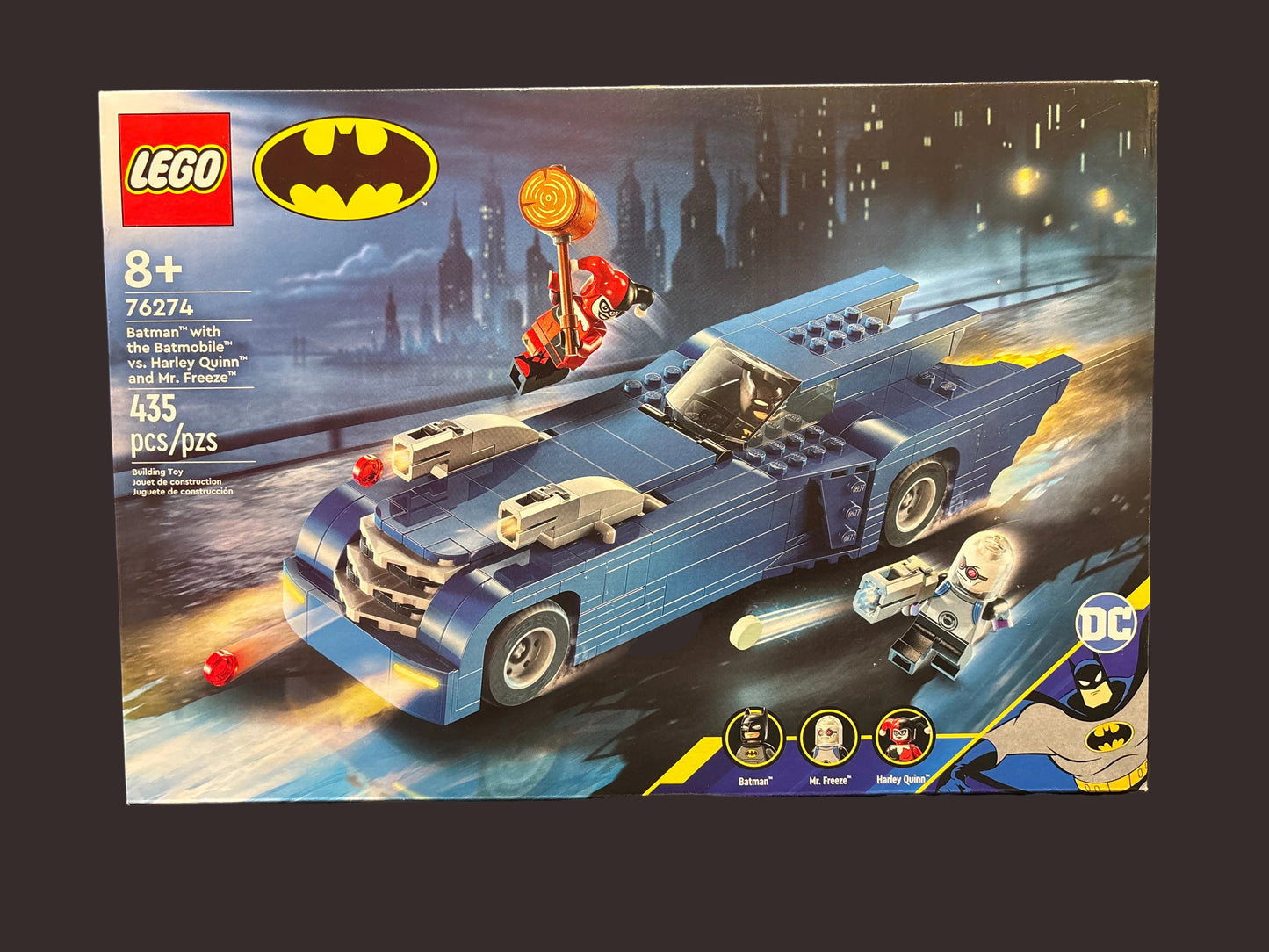 Lego 76274 Batman with the Batmobile vs Harley Quinn and Mr. Freeze