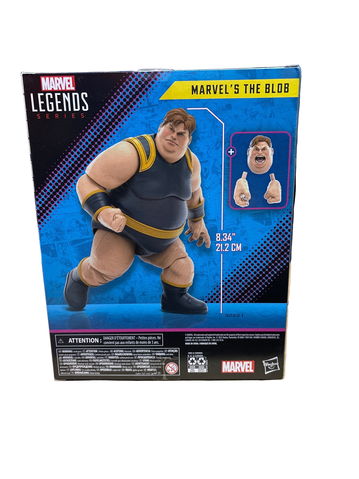 Hasbro X-Men Marvel’s The Blob Marvel Legends Series