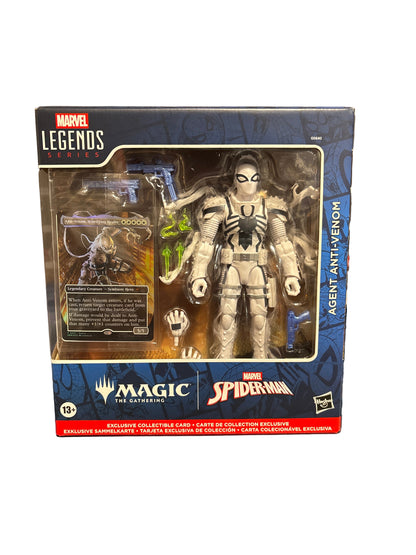 Hasbro Marvel Legends Magic The Gathering Agent Anti-Venom With Card