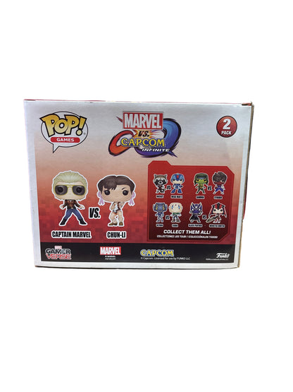 Funko Captain Marvel vs Chun-Li 2 Pack