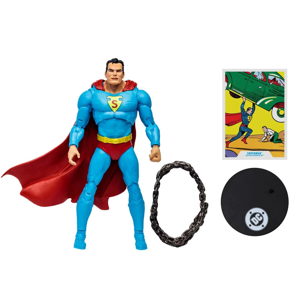 McFarlane - DC Multiverse McFarlane Vault Collection Superman Action Comics #1 7-Inch Scale Action Figure