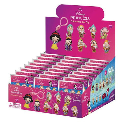 Monogram - Snow White Classic Series 66 3D Foam Bag Clip
