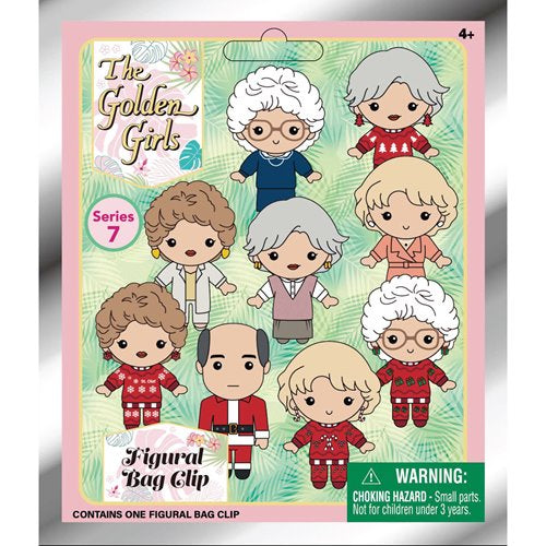 Monogram - Golden Girls Series 7 3D Foam Bag Clip