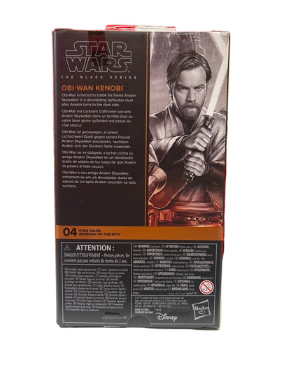 Hasbro Star Wars: Revenge of the Sith Obi-Wan Kenobi Black Series 6in Figure